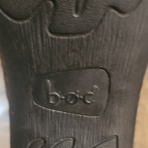 b.o.c Women's Black Leather Lace Up Casual Oxfords - Picture 7 of 12